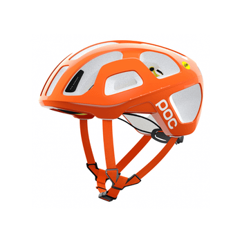 Casco POC Octal MIPS Naranja Blanco, Talla M