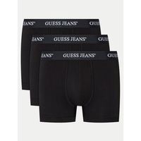 guess boxer m4bz48 k6yw1 - 3 pack trunk-jblk para hombre