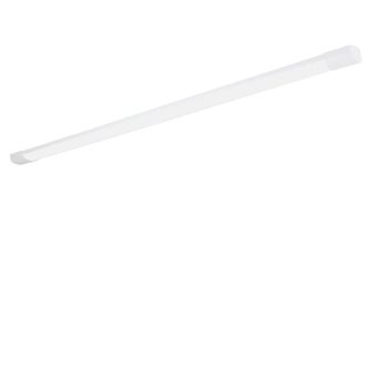 Harrison - plafón led de plástico, color blanco, 120 cm