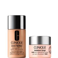 clinique even better vitamin makeup foundation  moisture surge 100h hydrator moisturiser bundle various shades - wn 56 cashew