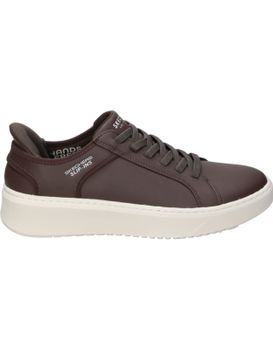 Zapatos Para Hombre Skechers Slip-ins Court Break Double Vented 183177-choc Marrón 45