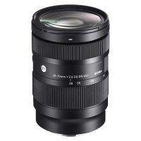 objetivo sigma 28-70 mm f28 dg dn contemporary montura leica l parasol negro