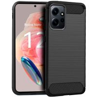 cool carcasa carbon negro para xiaomi redmi note 12