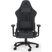 corsair tc100 relaxed fabric silla gaming grisnegro