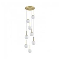 lampara colgante portile 8 luces