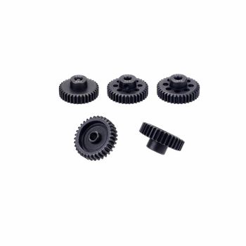 5PCS 48DP 33T 34T 35T 36T 37T Engranaje de motor de metal para coche RC a escala 1/10 con eje de 3.175 mm