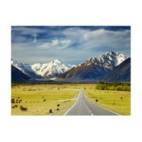 papel pintado 3d - southern alps new zealand 400x309 cm