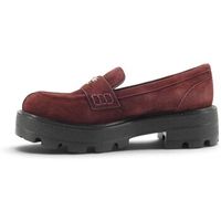 guess mocasines flfyamsue14-ai27-wine para mujer