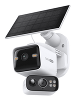 camara exterior ip wifi tp-link tapo c645d 2k doble lente solar ip65 v nocturna color 360 ia