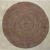alfombra redonda alfombra de salon mod bcm 101 poliester o140 cm