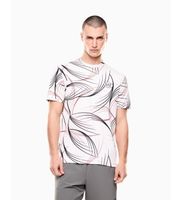 ea7 para hombre 7m001531af22175 camiseta tennis pro blanco m casual deportivo poliester manga corta