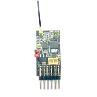 rx42brb receptor rc mini compatible de 6ch y multiprotocolo con esc de doble cepillo de 75a para transmisor de radio fl