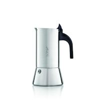 Bialetti Venus 0,23 L Negro, Acero inoxidable