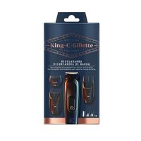 cortapelos para barba king c gillette negro 4 pcs