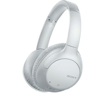SONY WH-CH710N Wireless Bluetooth Noise-Cancelling Headphones - White, White