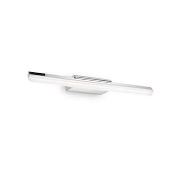 Lámpara de pared cromada L 420 x H 40 x P 90 mm