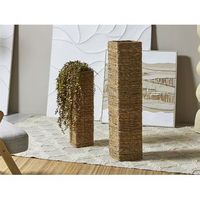macetero en alto enea base cuadrada 100 cms s2 24x100 cms