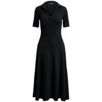 michael michael kors vestido largo mt5834f33d fit n flare polo ss midi para mujer