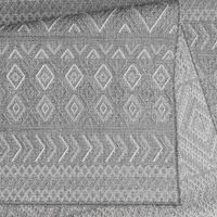 alfombras de interior y exterior verona gris  80x250 cm
