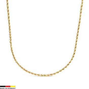 Cadena de oro de 8 quilates, 3,3 mm de ancho