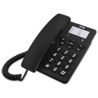 spc original telefono fijo negro