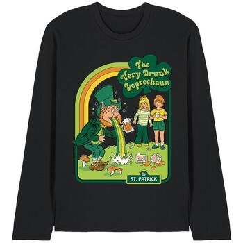 Steven Rhodes Camiseta manga larga The Very Drunk Leprechaun para mujer