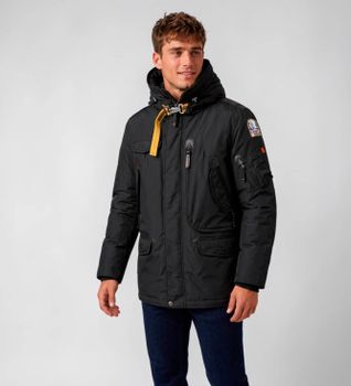 Parajumpers para hombre. 26WMPMJKMA03 Chaqueta Right Hand negro (S), Casual, Poliamida