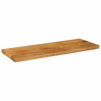 Tablero De Mesa | Tablero Escritorio Rectangular Madera Maciza Mango 80x40x3,8 Cm