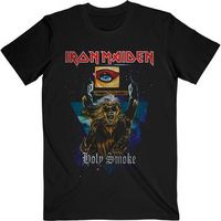 iron maiden camiseta manga larga holy ske space triangle para mujer