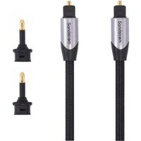 sandstrom av silver series digital optical cable - 2 m silver