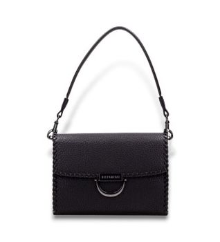 Hispanitas para mujer. BI254148 Bolso Magnet negro (OSFA), Casual, Poliuretano