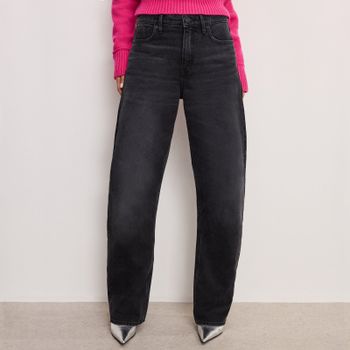 Good American Good Barrel Denim Jeans - UK 14