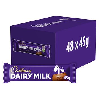 Cadbury Dairy Milk - 48 x 45g