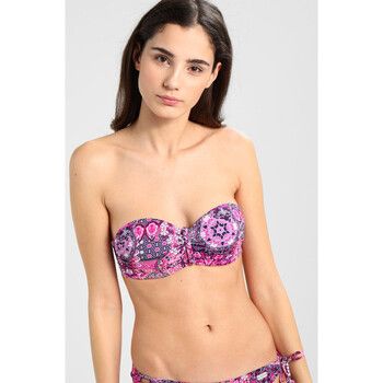 Lascana Bañador Búfalo Bandeau Traje de baño Top para mujer