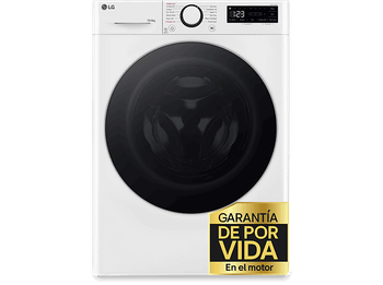 Lavadora secadora - LG F4DR6010A1W, 10 kg / 6 kg, 1400 rpm, 12 programas, AI Direct Drive™, TurboWash™360˚, Blanco