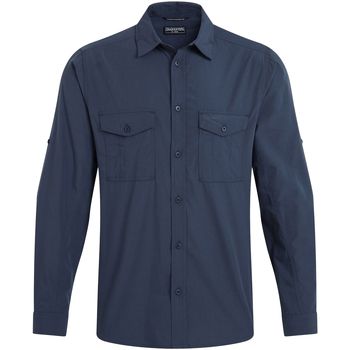 Craghoppers Camisa manga larga Kiwi II para hombre