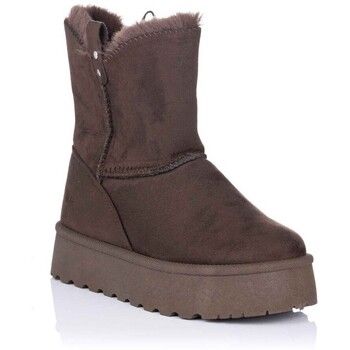 Jomix Botines Bota australiana con plataforma para mujer