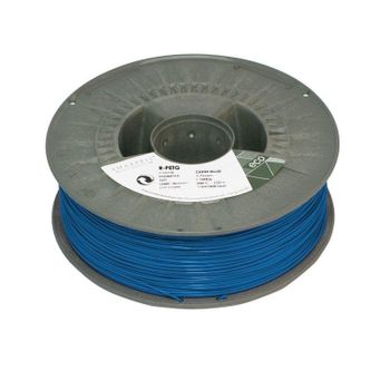Smartfil Eco R-PETG Bobina de Filamento para Impresión 3D Alta Velocidad 1Kg 1.75mm Capri Blue