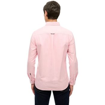 Superdry Camisa manga larga Oxford para hombre