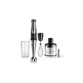 Batidora de mano Braun MQ9135XI 1200W ActiveBlade SmartSpeed Vaso 600ml Acero Inoxidable