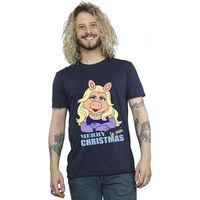 disney camiseta muppets queen of holidays para hombre