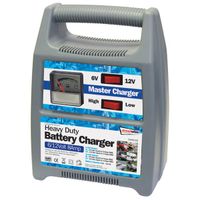 612v 8 amp automatic  plastic cased battery charger