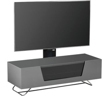 Chromium 2 Cantilever CRO2-1200BKT-GR 1200 mm TV Stand with Bracket - Grey, Grey