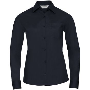 Russell Collection Camisa manga larga J934F para mujer