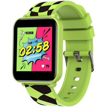Canyon CNE-KW43 Bluetooth 43,5mm IPS Verde Resistencia Agua IP67 Pulsómetro Niños
