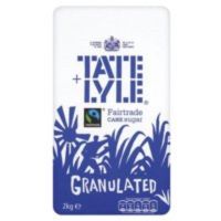 tate  lyle granulated pure cane sugar bag 2kg