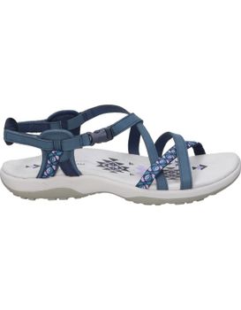 Sandalias Veganas Para Mujer Skechers Reggae Slim Vacay 40955-nvy Azul Marino 36