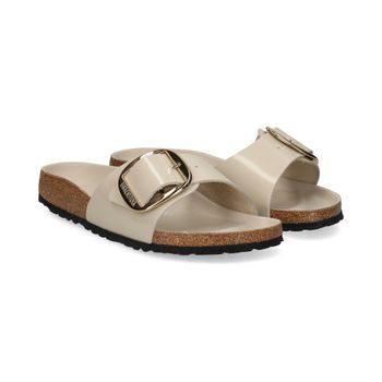 Birkenstock Sandalias Planas Mujer - Blanco Talla 41n