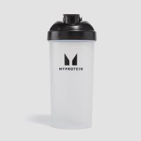 shaker de plastico de myprotein - transparentenegro