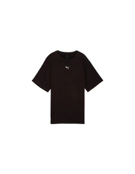 Camiseta Puma Essentials Relaxed Black Mujer